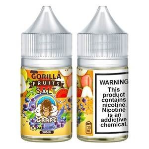 Gorilla_Fruits_Nicotine_Salts_Grape_E-Liquid_300x300_crop_center.progressive.jpg Grape - Gorilla Fruits Salts | 30ml - Image 1