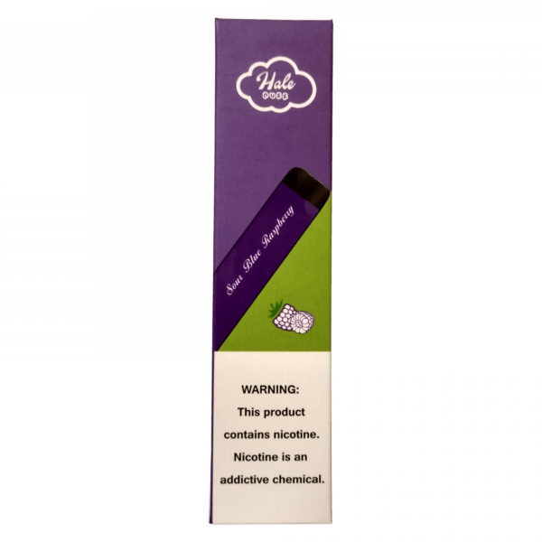 Sour Blue Raspberry - Hale Puff Disposable Pod Kit