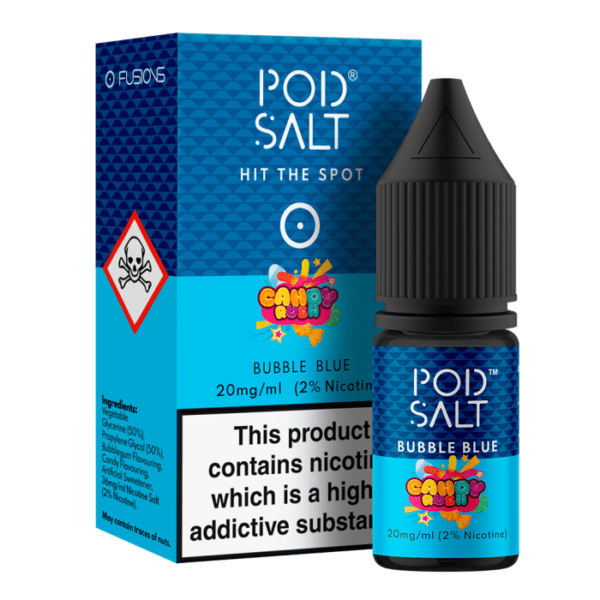 BUBBLE BLUE - POD SALT | 10ml
