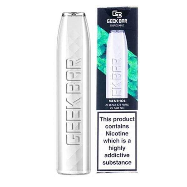 geek-bar-menthol-disposable-eliquid-vape-pod-600x600-1.jpg Menthol - Geek Bar Vape Disposable Pod | 575 PUFFS - Image 1