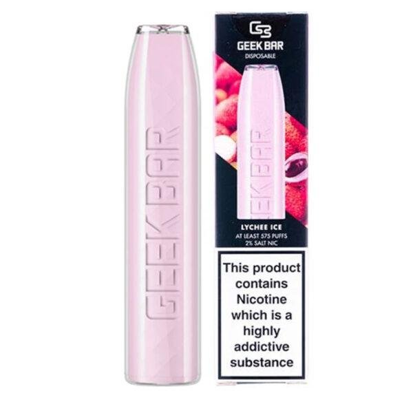 Lychee Ice - Geek Bar Vape Disposable Pod | 575 PUFFS6