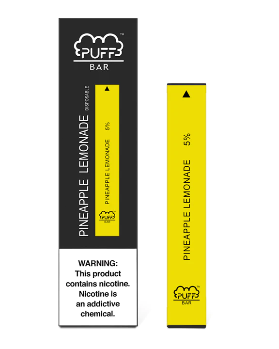 PINEAPPLE LEMONADE PUFF BAR DISPOSABLE PINEAPPLE LEMONADE PUFF BAR DISPOSABLE