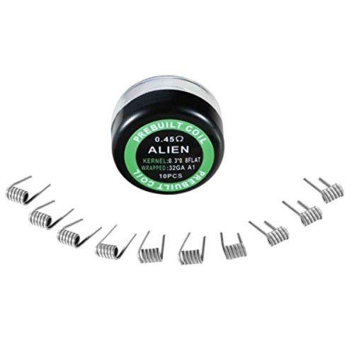 precoils.jpg Alien 0.45 Prebuilt Coils (10 pcs) - Image 1