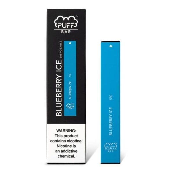 BLUEBERRY ICE - PUFF BAR - DISPOSABLE | 300 PUFFS