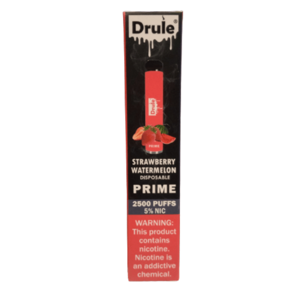 Strawberry Watermelon - Drule Disposable Ice 2500 puffs 5%