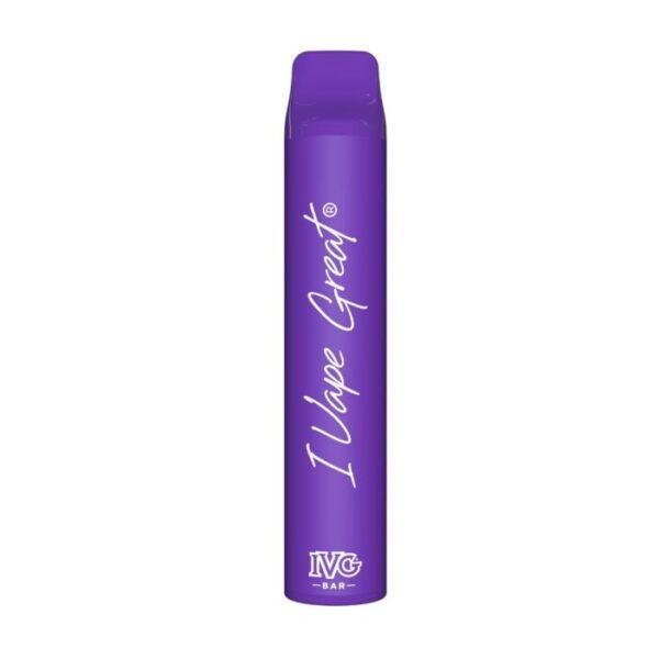 ALOE GRAPE ICE IVG BAR MAX DISPOSABLE | 3000PUFF