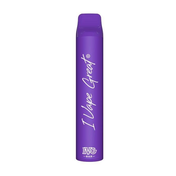 aloe-grape-ice-ivg-bar-plus ALOE GRAPE ICE IVG BAR MAX DISPOSABLE | 3000PUFF - Image 1