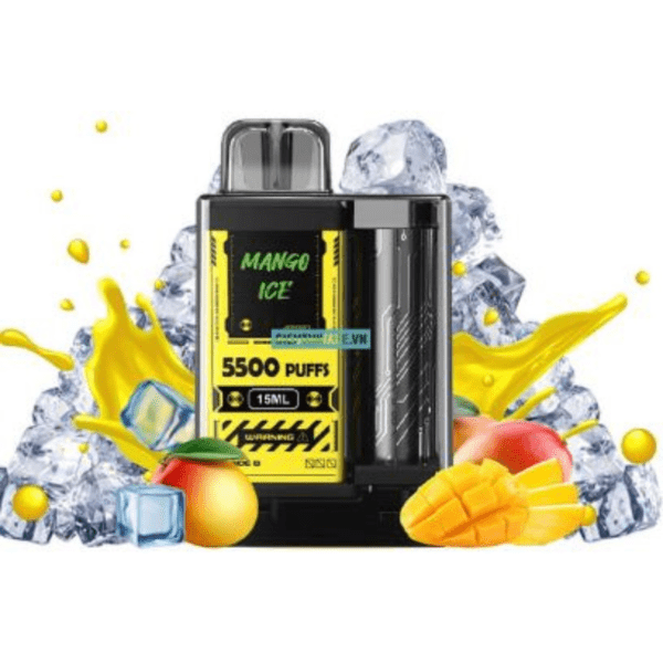 Mango ice - Vapengin Disposable 5500 Puff Rechargeable