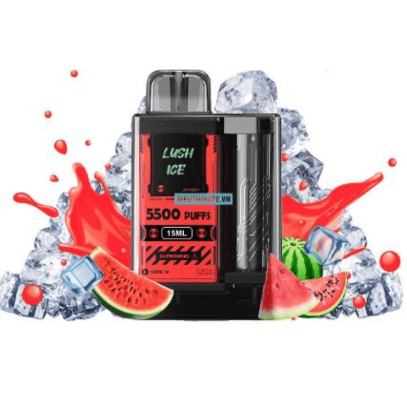 popreel (7) Watermellon ice - Vapengin Disposable 5500 Puff Rechargeable - Image 1