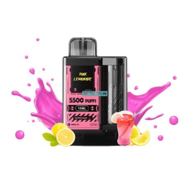 Pink lemonade - Vapengin Disposable 5500 Puff Rechargeable
