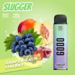 GRAPE PEACH CHERRY ICE SLUGGER DISPOSABLE 6000 PUFFS - Image 2