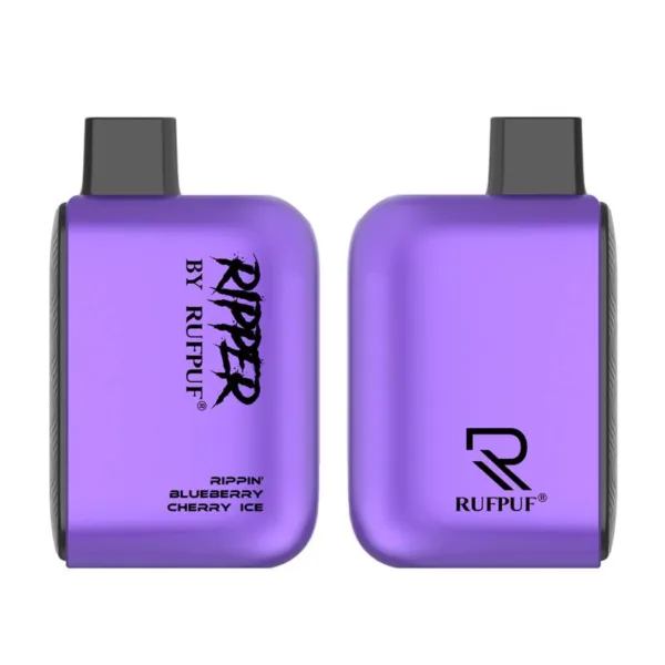 RIPPIN BLUEBERRY CHERRY ICE RUFPUF RIPPER DISPOSABLE