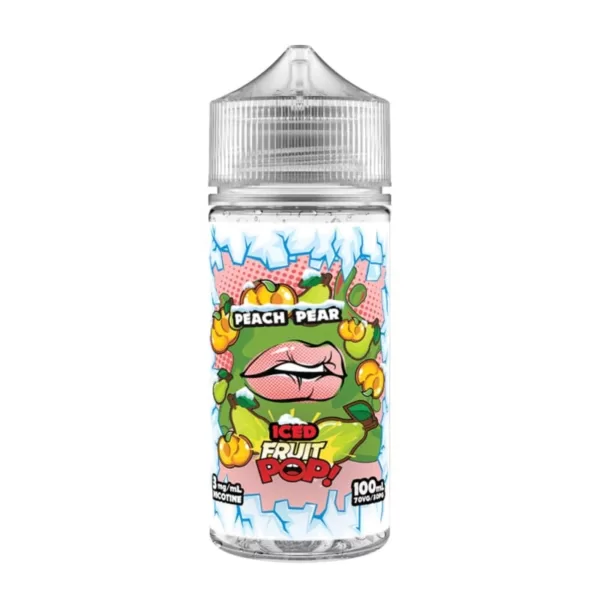 ICED PEAR PEACH POP FRUIT 100 ML