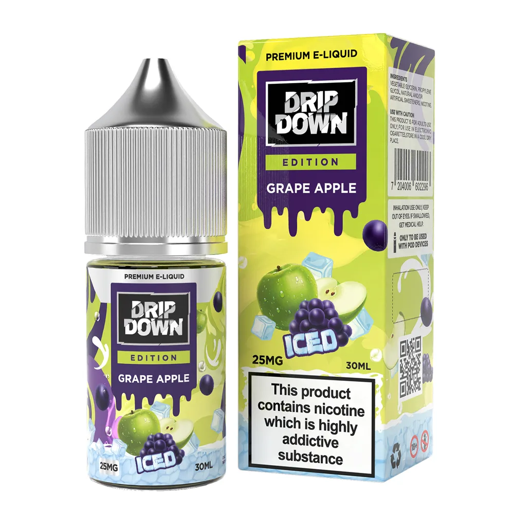 ICED GRAPE APPLE DRIP DOWN ICED GRAPE APPLE DRIP DOWN