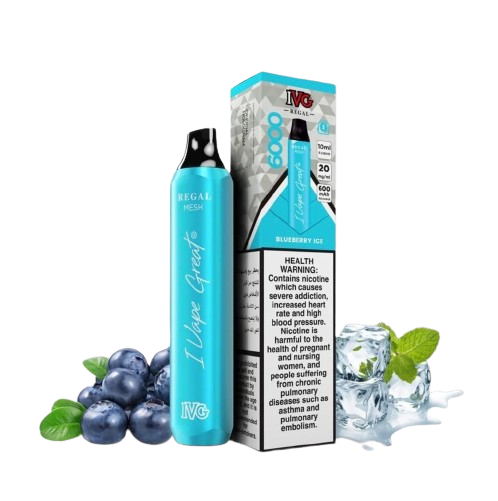 BLUEBERRY ICE IVG REGAL DISPOSABLE