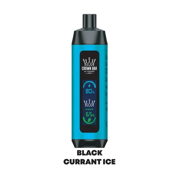 BLACKCURRANT MINT AL FAKHER CROWN BAR DISPOSABLE