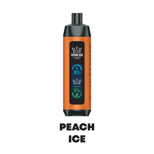 PEACH ICE AL FAKHER CROWN BAR DISPOSABLE