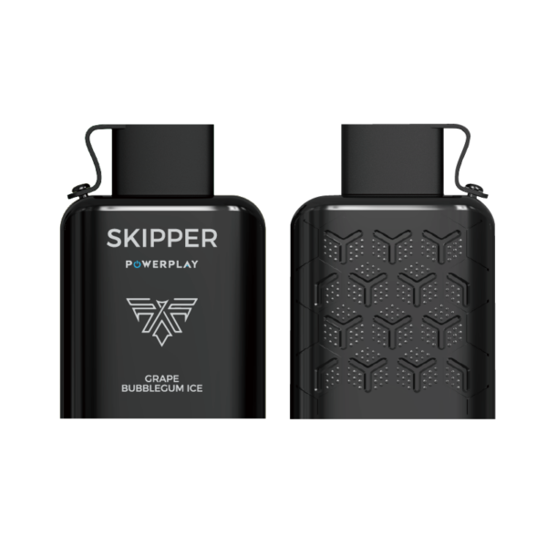 GRAPE BUBBLEGUM ICE SKIPPER POWERPLAY DISPOSABLE