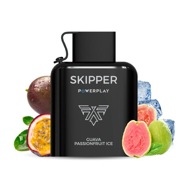 GUAVA PASSIONFRUIT ICE SKIPPER POWERPLAY DISPOSABLE