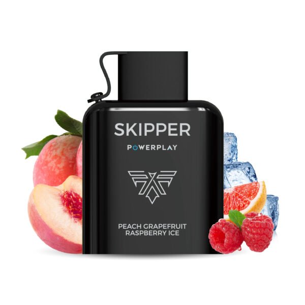 PEACH GRAPEFRUIT RASPBERRY ICE SKIPPER POWERPLAY DISPOSABLE