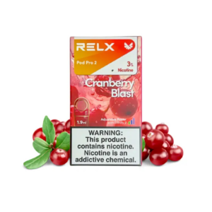 <h1>CRANBERRY BLAST RELX POD</h1> CRANBERRY BLAST RELX POD Dive into a burst of tangy sweetness with the RELX Cranberry Blast Disposable Pod. Combining bold cranberry flavor with a smooth, satisfying finish, this disposable pod is the ultimate choice for those seeking vibrant taste and effortless convenience. Flavour Explosion: Experience the perfect mix of tart cranberry and undertones that are sweet with a... <strong>YOU CAN EXPLORE MORE RELX PODS <a href="https://farwa.abdulkareem.online/product-category/prefilled-pods-pakistan/buy-relx-pods-online-pakistan/">HERE!</a></strong> <p class="selectable-text copyable-text iq0m558w g0rxnol2" dir="ltr"><span class="selectable-text copyable-text">At Rockstar, we believe every purchase is an experience of convenience, quality, and satisfaction.</span></p> <p class="selectable-text copyable-text iq0m558w g0rxnol2" dir="ltr"><span class="selectable-text copyable-text jv8stmnn">*</span><b><strong class="selectable-text copyable-text nbipi2bn">Price Match Guarantee:</strong></b><span class="selectable-text copyable-text jv8stmnn">*</span><span class="selectable-text copyable-text"> We’re committed to offering you the best value on your purchases. If you find a lower price on an identical item from a competitor, simply let us know, and we’ll beat it.</span></p> <p class="selectable-text copyable-text iq0m558w g0rxnol2" dir="ltr"><span class="selectable-text copyable-text">Shop with confidence, knowing that you’re getting the best deal possible. Enjoy the ease of browsing and purchasing from the comfort of your home, Explore our catalog, place order, and get doorstep delivery. Our knowledgeable and friendly team is here to assist you with your order to make your shopping enjoyable,</span></p> <p class="selectable-text copyable-text iq0m558w g0rxnol2" dir="ltr"><span class="selectable-text copyable-text">We are located just around the corner in <a href="https://www.google.com/maps?ll=24.797475,67.044777&z=16&t=m&hl=en&gl=US&mapclient=embed&cid=3248600491974334453" target="_blank" rel="noopener">DHA Phase 5</a> & <a href="https://www.google.com/maps/place/Rockstar+Vapor+Co+-+Clifton+(Vape+Store)/@24.8271319,67.0278464,17z/data=!4m14!1m7!3m6!1s0x3eb33d243236324b:0xaa9b07f8edc863c0!2sRockstar+Vapor+Co+-+Clifton+(Vape+Store)!8m2!3d24.8271319!4d67.0304213!16s%2Fg%2F11twsg4yj7!3m5!1s0x3eb33d243236324b:0xaa9b07f8edc863c0!8m2!3d24.8271319!4d67.0304213!16s%2Fg%2F11twsg4yj7?entry=tt" target="_blank" rel="noopener">Clifton Boat Basin</a>, any of our store is your go-to spot for the latest vape gear, trendsetting flavors, and a vibe that’s as chill as it gets.</span></p> CRANBERRY BLAST RELX POD