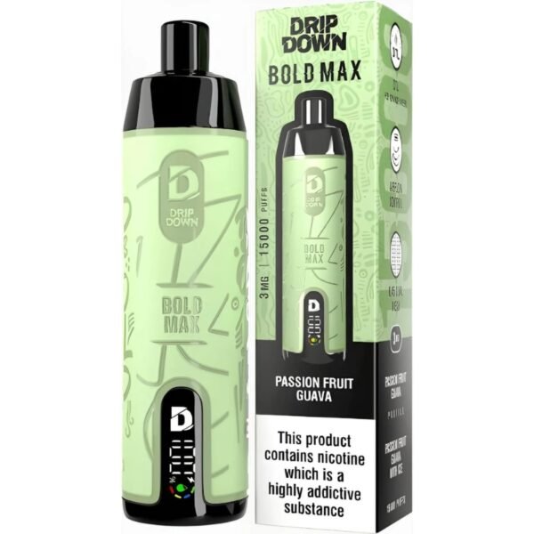 PASSION FRUIT GUAVA DRIP DOWN BOLD MAX DISPOSABLE
