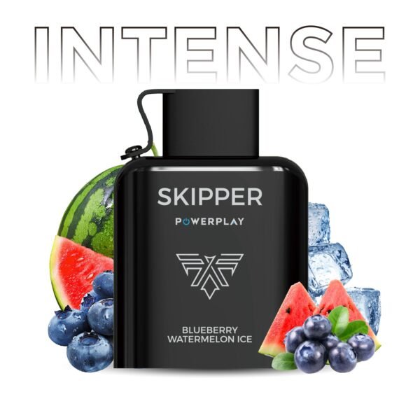 BLUEBERRY WATERMELON ICE SKIPPER POWERPLAY INTENSE POD