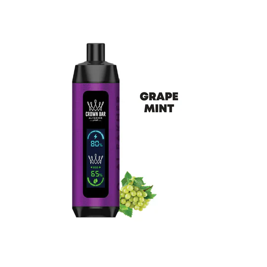 GRAPE MINT AL FAKHER CROWN BAR DISPOSABLE