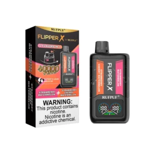 STRAWBERRY WATERMELON AND STRAW CHERRY WATERMELON RUFPUF FLIPPER X DISPOSABLE